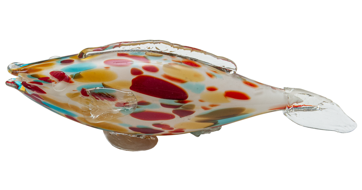 Blown-glass fish